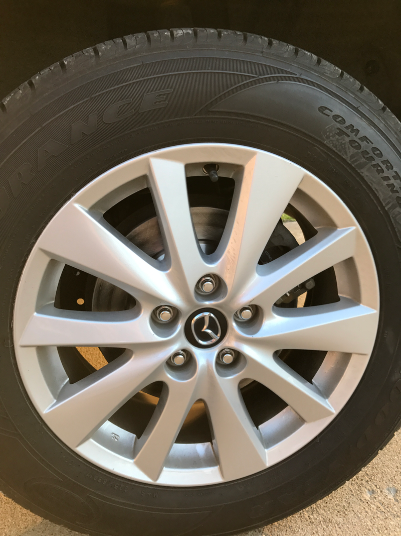 Illustration for article titled New brakes on the CX-5 today.